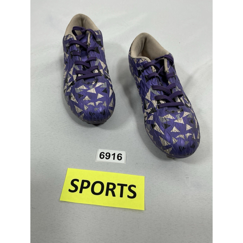 Girls Excellent Condition Pandaninjia Lace Up Soccer Cleats Size 2 Multicolor